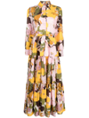 LA DOUBLEJ BELLINI FLORAL-PRINT SHIRTDRESS