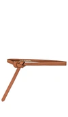 Petit Moments Loop Wrap Belt In Tan