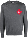 DSQUARED2 MAPLE LEAF-MOTIF JUMPER