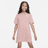 Nike Sportswear Big Kids' (girls') T-shirt Dress In Pink