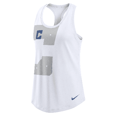 Nike Women's Team (nfl Indianapolis Colts) Racerback Tank Top In White