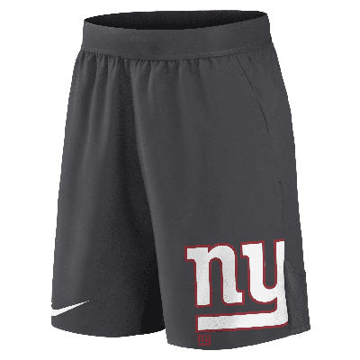 Nike Anthracite New York Giants Stretch Performance Shorts