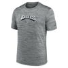 Nike Men's Dri-fit Sideline Velocity (nfl Philadelphia Eagles) T-shirt In Grey