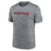 Nike Men's Dri-fit Sideline Velocity (nfl Tampa Bay Buccaneers) T-shirt In Grey