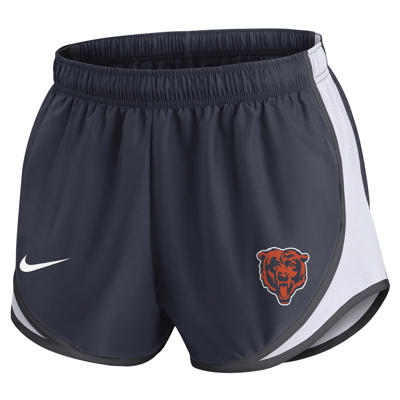 Nike Women's Dri-fit Tempo (nfl Chicago Bears) Shorts In Navy
