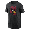 Nike Black Arizona Cardinals Local Essential T-shirt In Black
