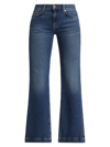 7 FOR ALL MANKIND WOMEN'S DOJO TAILORLESS MID-RISE FLARE JEANS