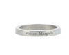 MAISON MARGIELA MAISON MARGIELA LOGO ENGRAVED RING