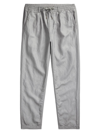 Polo Ralph Lauren Men's Slim-fit Linen-blend Pants In Soft Grey
