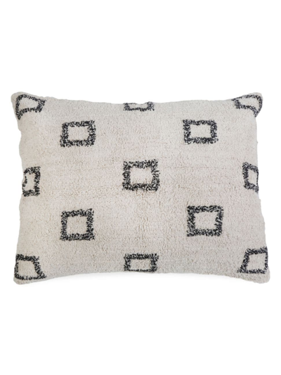 Pom Pom At Home Bowie Big Pillow & Insert In Ivory Grey