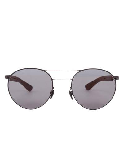 Mykita Round Frame Sunglasses In Black