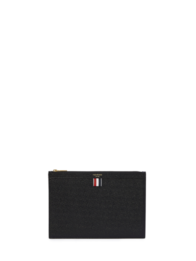 Thom Browne Small Tablet Clutch In Black