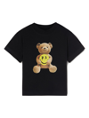 PALM ANGELS SMILEY BEAR COTTON T-SHIRT