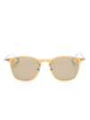 MONTBLANC ROUND-FRAME TINTED SUNGLASSES