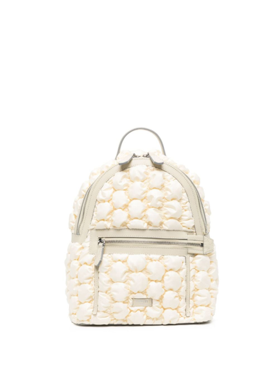 Lancel Rucksack Aus Leder In Neutrals