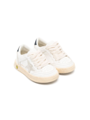 GOLDEN GOOSE PANELLED LOW-TOP LEATHER SNEAKERS