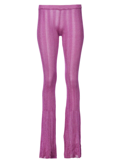 Ser.o.ya Rudley Flare Pant In Lilac