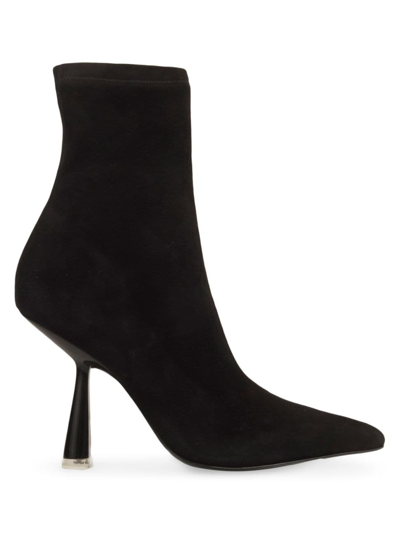 Black Suede Studio Women's Jelena Stretch Suede Boots In Black