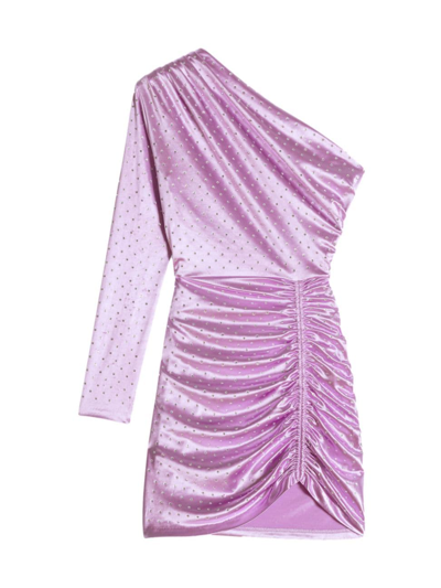 Maje Women's Satiny Asymmetric Dress In Parma