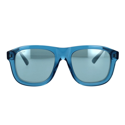 Gucci Eyewear Sunglasses In Blue