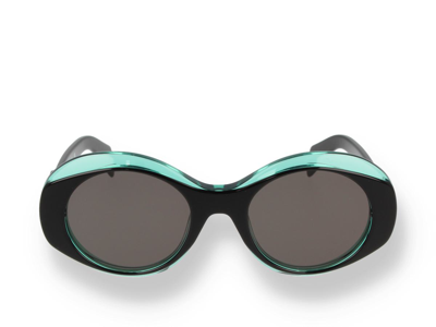 Palm Angels Doyle Round Frame Sunglasses In Multicolor