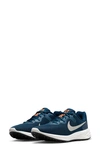 Nike Revolution 6 Running Shoe In Blue/ Orange/ White/ Grey