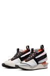 Nike Ispa Drifter Gator Chunky Sneakers In Summit White/ Black/ Crimson