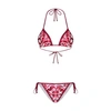 Dolce & Gabbana Maiolica Bikini Beachwear Fuchsia In Tris_maioliche_fuxia