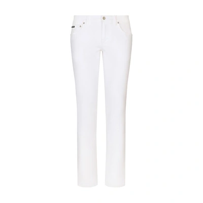 Dolce & Gabbana Skinny Stretch Jeans In Combined_colour