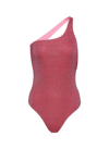 OSEREE LUMIÈRE ONE SHOULDER MAILLOT SWIMSUIT