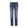 Dolce & Gabbana Faded Denim Jeans In Blue In Combined_colour