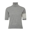Thom Browne Turtleneck Sweater In Lt_grey