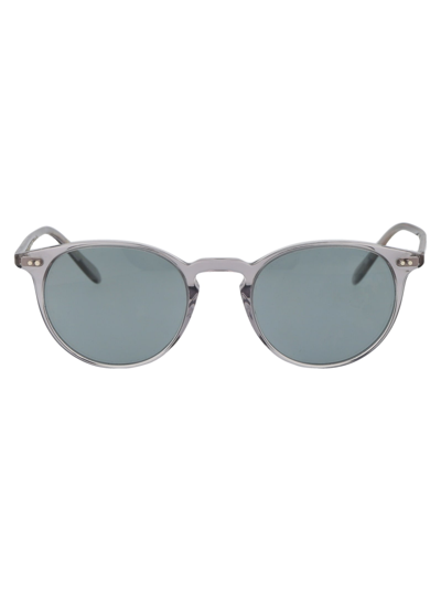 Oliver Peoples Gray Riley Sunglasses In 1132r8 Workman Grey