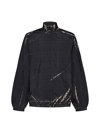 Burberry Sliced Check Jacket In Archive Beige Ip Chk