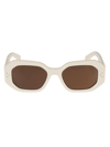 CELINE LOGO SIDED GEOMETRIC LENS SUNGLASSES