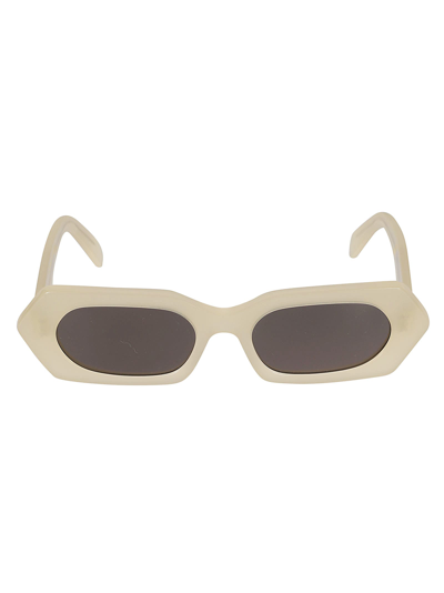 Celine Jelly Frame Oval Lens Sunglasses In 39a