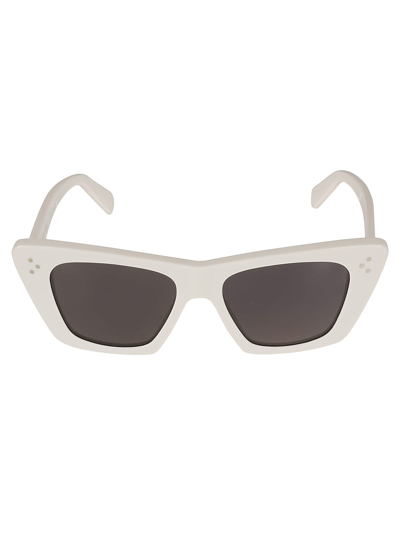 Celine Rectangle Cat-eye Sunglasses In 25a