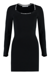 Alexander Wang Synthetic Fibers Dress In Black