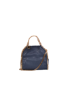 Stella Mccartney Falabella Tiny Tote Bag In Indigo Moon