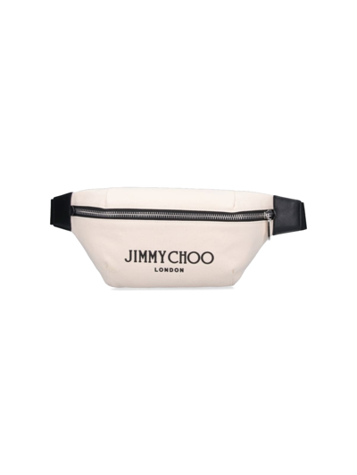 Jimmy Choo Belt Bag In Cream