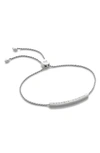 Monica Vinader Linear Mini Friendship Chain Bracelet In Sterling Silver