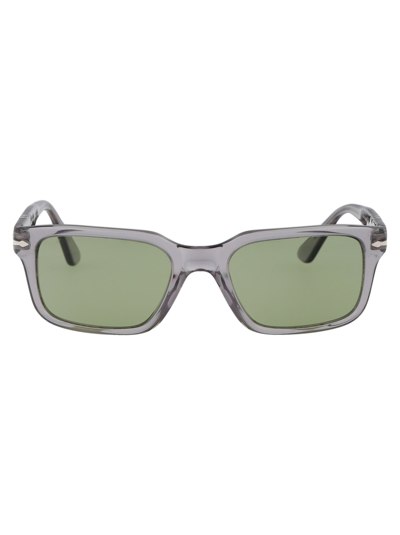 Persol 0po3272s Sunglasses In 309/4e Transparent Grey