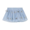 STELLA MCCARTNEY SKIRT WITH APPLICATIONS