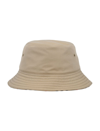 BURBERRY BURBERRY KIDS CHECKED EYELET DETAILED REVERSIBLE BUCKET HAT