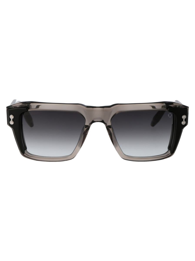 Akoni Hercules Sunglasses In Deep Crystal Gray