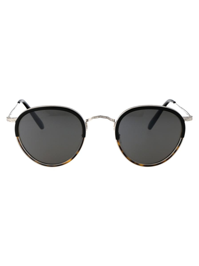 Oliver Peoples Sunglasses In 5036r5 Black/362 Gradient/silver