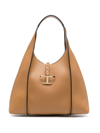 Tod's Medium T Timeless Hobo Bag In Brown