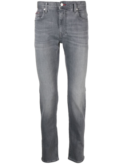 Tommy Hilfiger Ryan Straight-leg Jeans In Grey