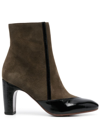 CHIE MIHARA EWAN 75MM LEATHER ANKLE BOOTS
