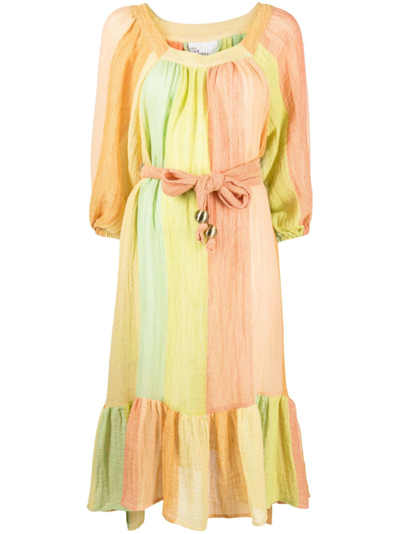 Lisa Marie Fernandez Laure Dress In Yellow